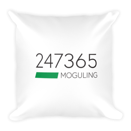 247365 Moguling Square Pillow