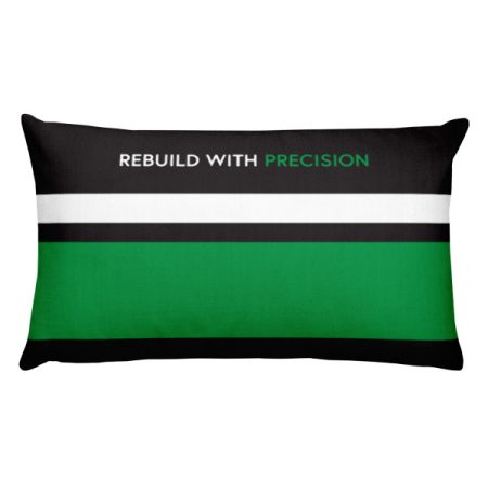 Rebuild With Precision Mogul Pillow