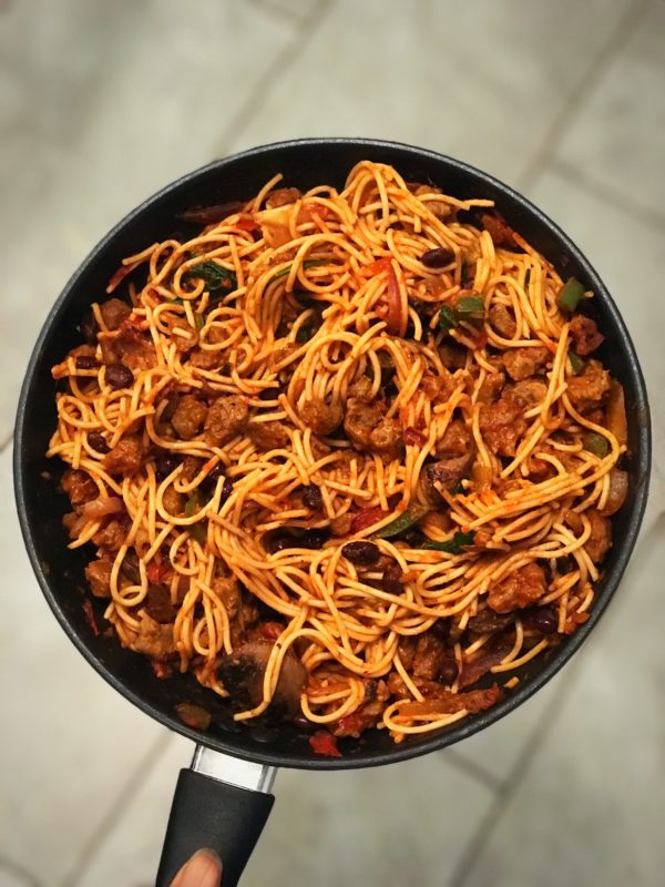 High Protein Vegan Spaghetti Built By Plants
